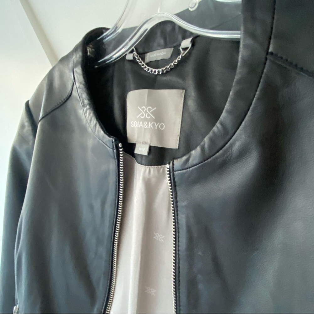 Black Leather Jacket - image 4